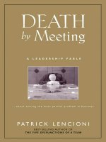 Death by Meeting A Leadership Fable pot
