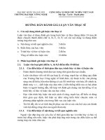 Đề Tài: HƯỚNG DẪN ĐÁNH GIÁ LUẬN VĂN THẠC SĨ ppt