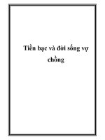 Tiền bạc và đời sống vợ chồng potx