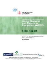 Waste Electrical and Electronic Equipment (WEEE) ppt