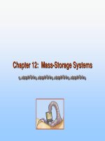 Operating System Concepts - Chapter 12: Mass-Storage Systems doc