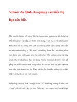 5 thước đo dành cho quảng cáo hiển thị bạn nên biết pptx