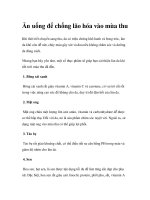 Ăn uống để chống lão hóa vào mùa thu pdf