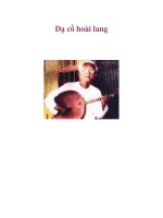 Dạ cổ hoài lang doc
