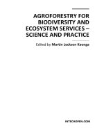 AGROFORESTRY FOR BIODIVERSITY AND ECOSYSTEM SERVICES – SCIENCE AND PRACTICE docx