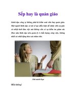 Sếp hay là quản giáo pdf