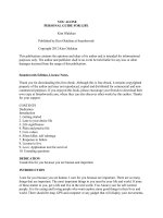 YOU ALONE PERSONAL GUIDE FOR LIFE pptx