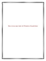 Bảo vệ các máy tính với Windows SteadyState potx