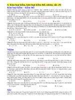 Kim loại kiềm, kim loại kiềm thổ, nhôm, sắt pptx