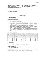 đồ án cơ học kết cấu