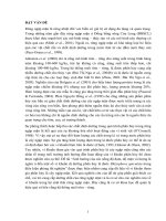 Sự phân hủy lá đước trong điều kiện phòng thí nghiệm ppt