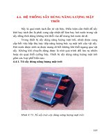 Hệ thống sấy dùng năng lượng mặt trời ppt
