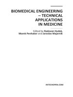 BIOMEDICAL ENGINEERING – TECHNICAL APPLICATIONS IN MEDICINE doc