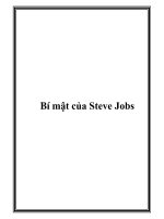 Bí mật của Steve Jobs pdf