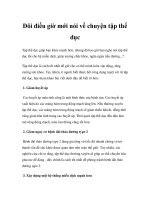 Đôi điều giờ mới nói về chuyện tập thể dục potx