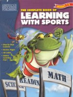 the complete book of learning with sports g1-2