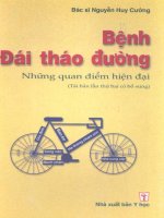 Một số điều cần biết về bệnh đái tháo đường pdf