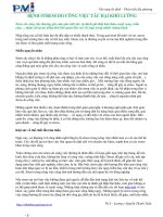 Bệnh Stress do công việc Tác hại khó lường pptx