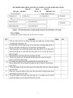 ĐỀ THI HẾT MÔN NHỮNG NGUYÊN LÝ CƠ BẢN CỦA CHỦ NGHĨA MÁC-LÊNIN - ĐỀ SỐ 18 potx