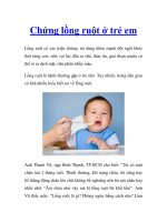 Chứng lồng ruột ở trẻ em docx