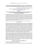 BÁO CÁO KHOA HỌC : LUYỆN TẬP TÍNH GÀ TRỐNG ĂN RIÊNG ĐÊ NÂNG CAO TỶ LỆ CÓ PHÔI VÀ ẤP NỞ Ở ĐÀN GÀ GIỐNG BỐ MẸ ROSS 308 TẠI XÍ NGHIỆP GÀ GIỐNG TAM ĐẢO pot