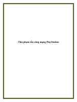 Thủ phạm tấn công mạng PlayStation docx