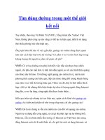 Tìm đúng đường trong một thế giới kết nối ppt