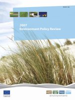 2007 Environment Policy Review potx