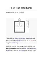 Bảo toàn năng lượng docx