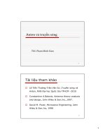 Anten và truyền sóng pot