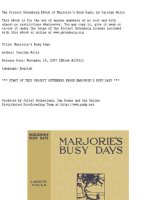 The Project Gutenberg EBook of Marjorie''''s Busy Days, by Carolyn Wells pot