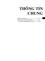 THÔNG TIN CHUNG potx