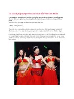 10 tác dụng tuyệt vời của múa đối với sức khỏe pdf
