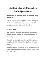 Cách khắc phục nếu Chrome hoặc Firefox bị treo liên tục potx