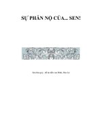 SỰ PHẪN NỘ CỦA... SEN! docx