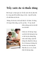 Trầy xước da và thuốc dùng pptx