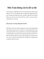 Môn Toán không còn là nỗi sợ hãi docx