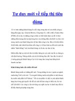 Tư duy mới về tiếp thị tiêu dùng pptx