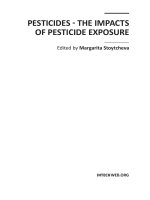 PESTICIDES THE IMPACTS OF PESTICIDE EXPOSURE potx