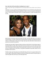Học cách bảo hộ thương hiệu của Beyonce và Jay-Z docx