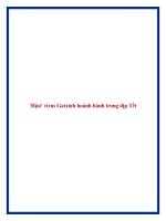 ''''Hậu'''' virus Gaixinh hoành hành trong dịp Tết doc