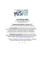 The Willing MisfitA Path to Healthy Selfhood By Derek Pearson potx