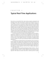 Typical Real - Time Applications potx