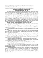 Sử dụng chế phẩm sinh học trong trồng trọt, chăn nuôi và nuôi trồng thủy sản docx