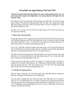 10 sự kiện của ngoại thương Việt Nam 2011 docx