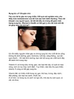 Rụng tóc ư? Chuyện nhỏ pptx