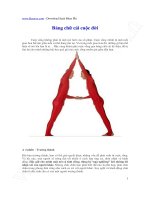 Bảng chữ cái cuộc đời pptx