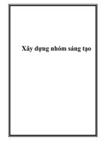 Xây dựng nhóm sáng tạo pptx