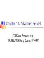Java C11. Advanced Servlet doc