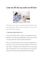 Làm sao để cha mẹ nuôi con tốt hơn pptx